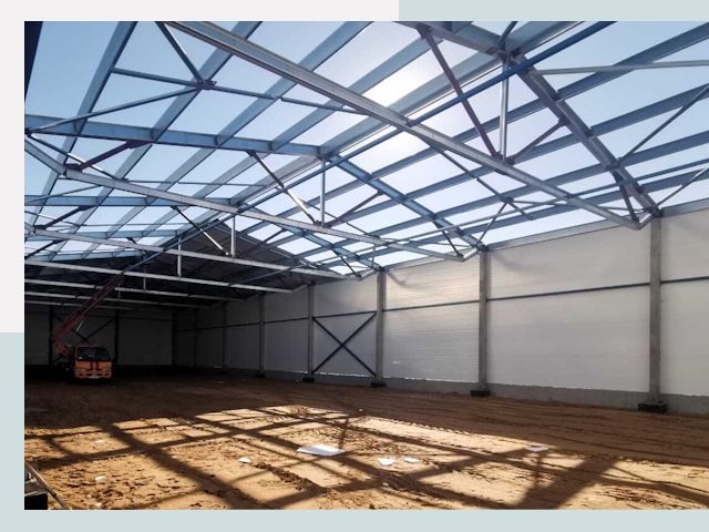 Строительство сенохранилищ в Североморске