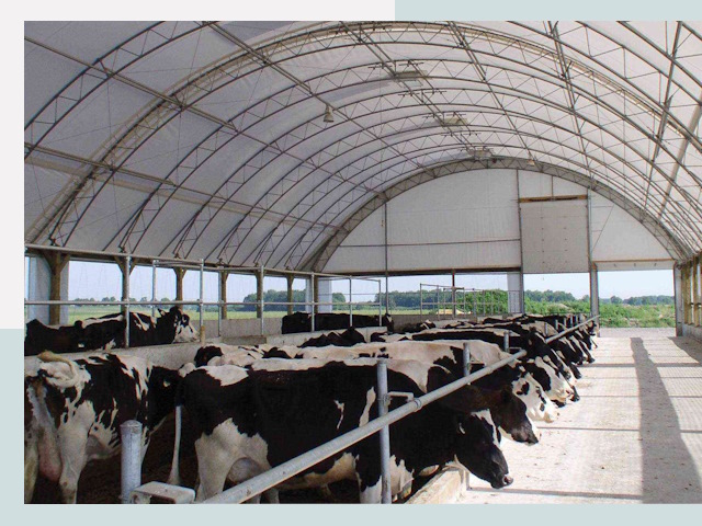 Тентовые коровники в Североморске