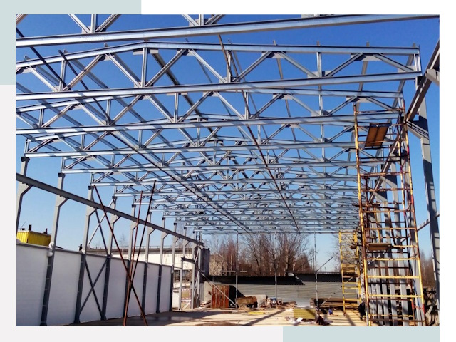 Строительство цехов в Североморск от 642 руб. под ключ