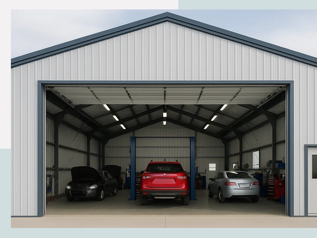 Ангары из сэндвич панелей от 642 руб. в Североморск