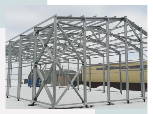 Каркасные ангары в Североморске