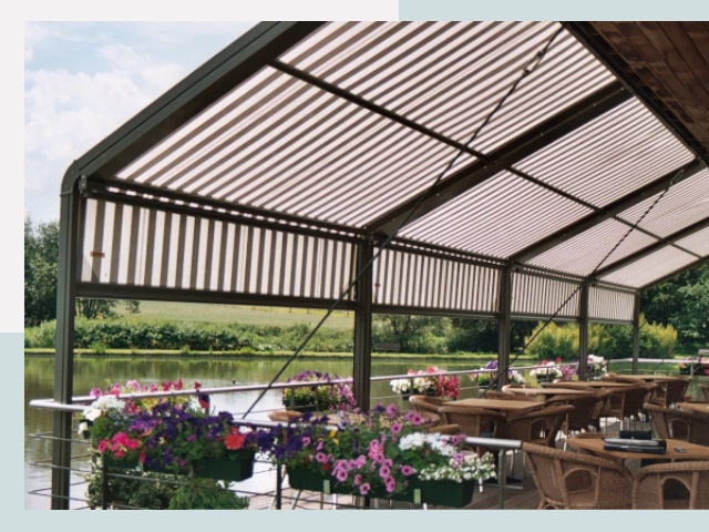 Элегантные навесы для кафе от 642 руб в Североморск