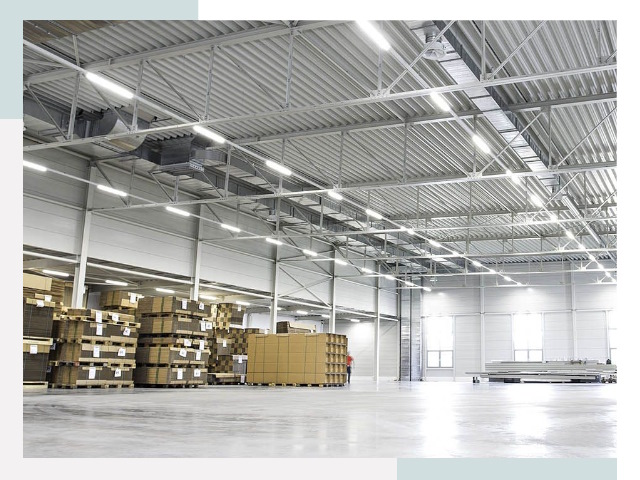 Освещение ангаров в Североморске