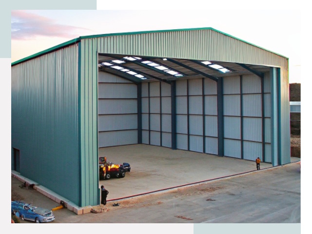 Строительство ангаров в Североморске