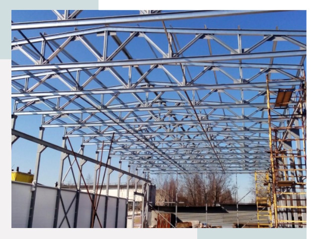 Металлокаркасы для складов в Североморске